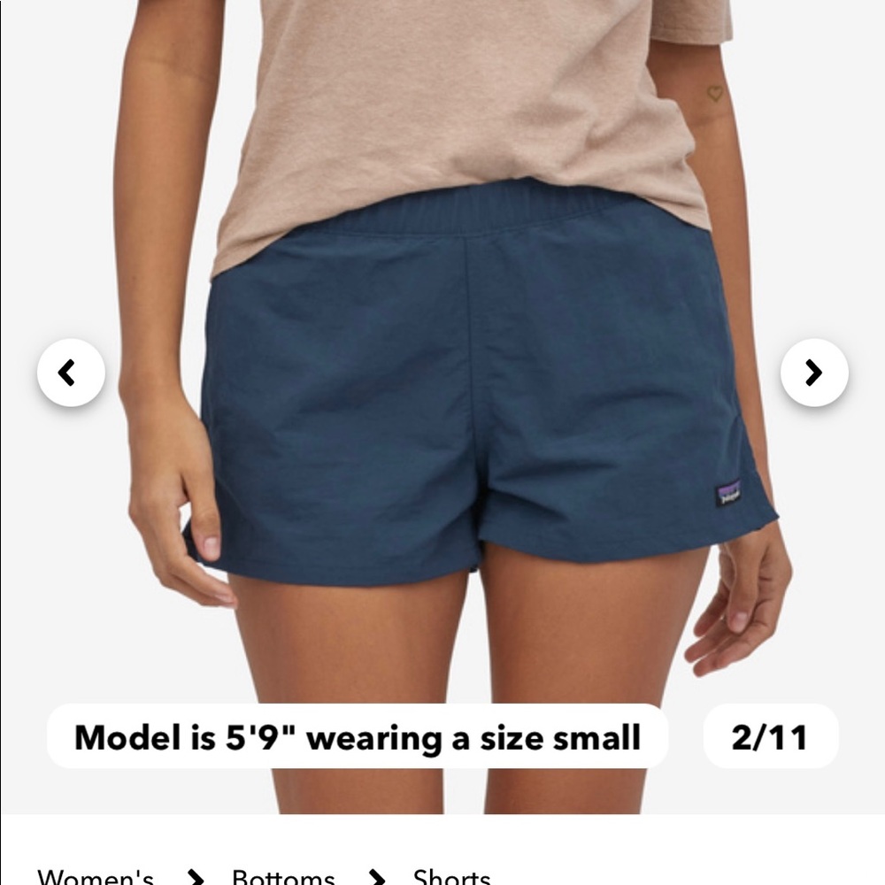 Patagonia Barely Baggies Shorts - 2 1/2 inch short